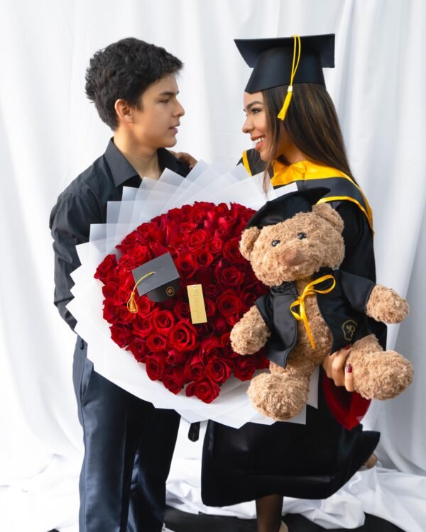 bouquet de 100 rosas