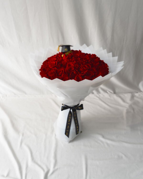 bouquet de 100 rosas