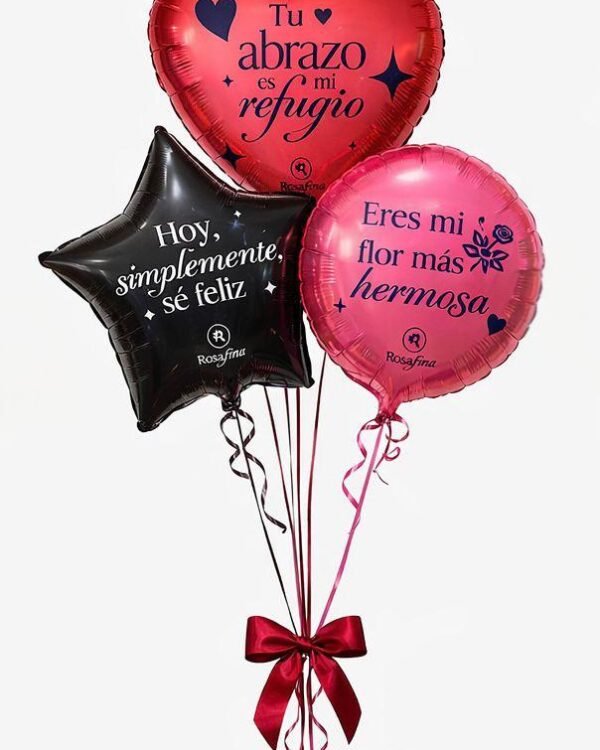Pack Globos Rosafina - P03